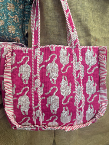 Hot Pink Tiger Frill