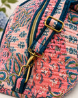 Pink Patchwork Weekender