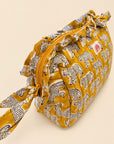 The Mustard Cheetah Hair Tool Bag