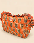 The Coral Paisley Hair Tool Bag