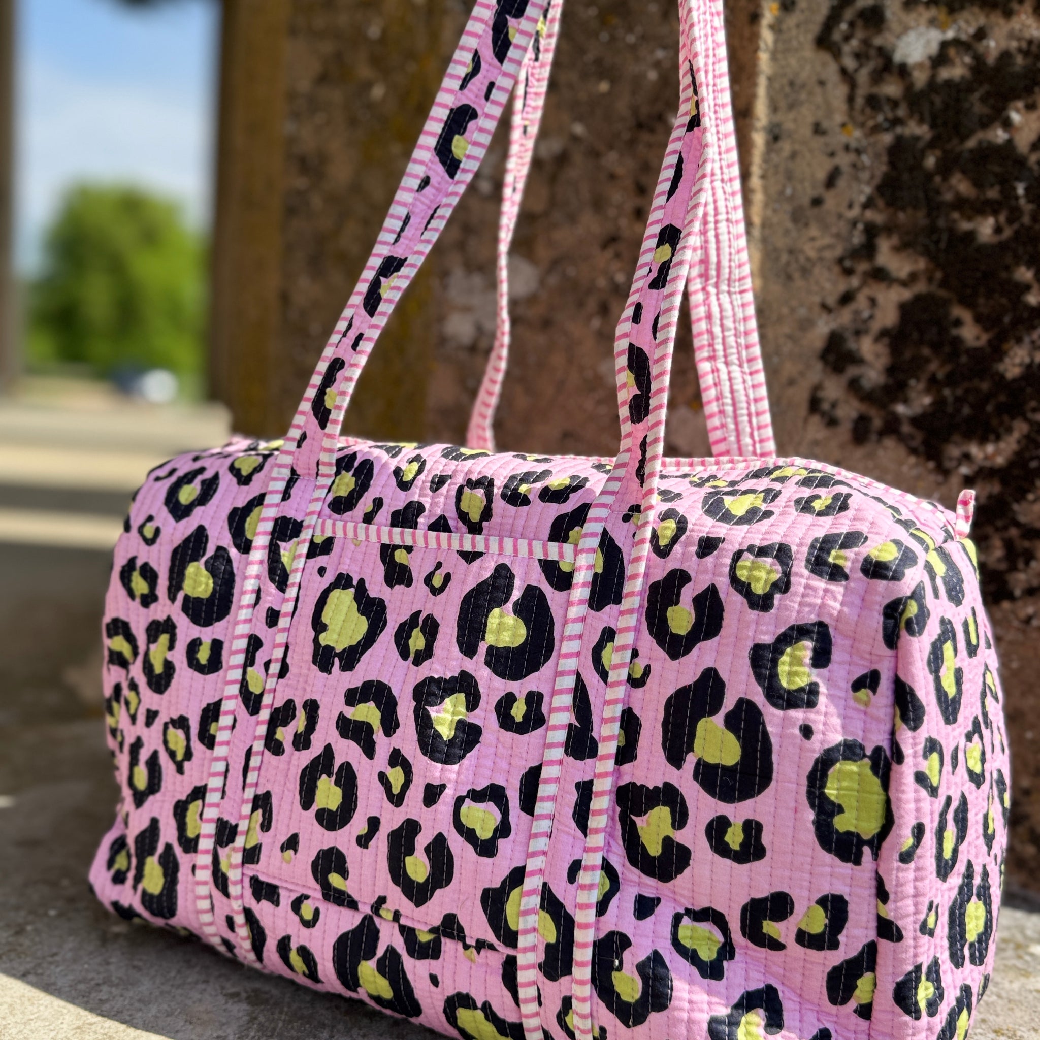Electric Pink Duffle Bag image 0