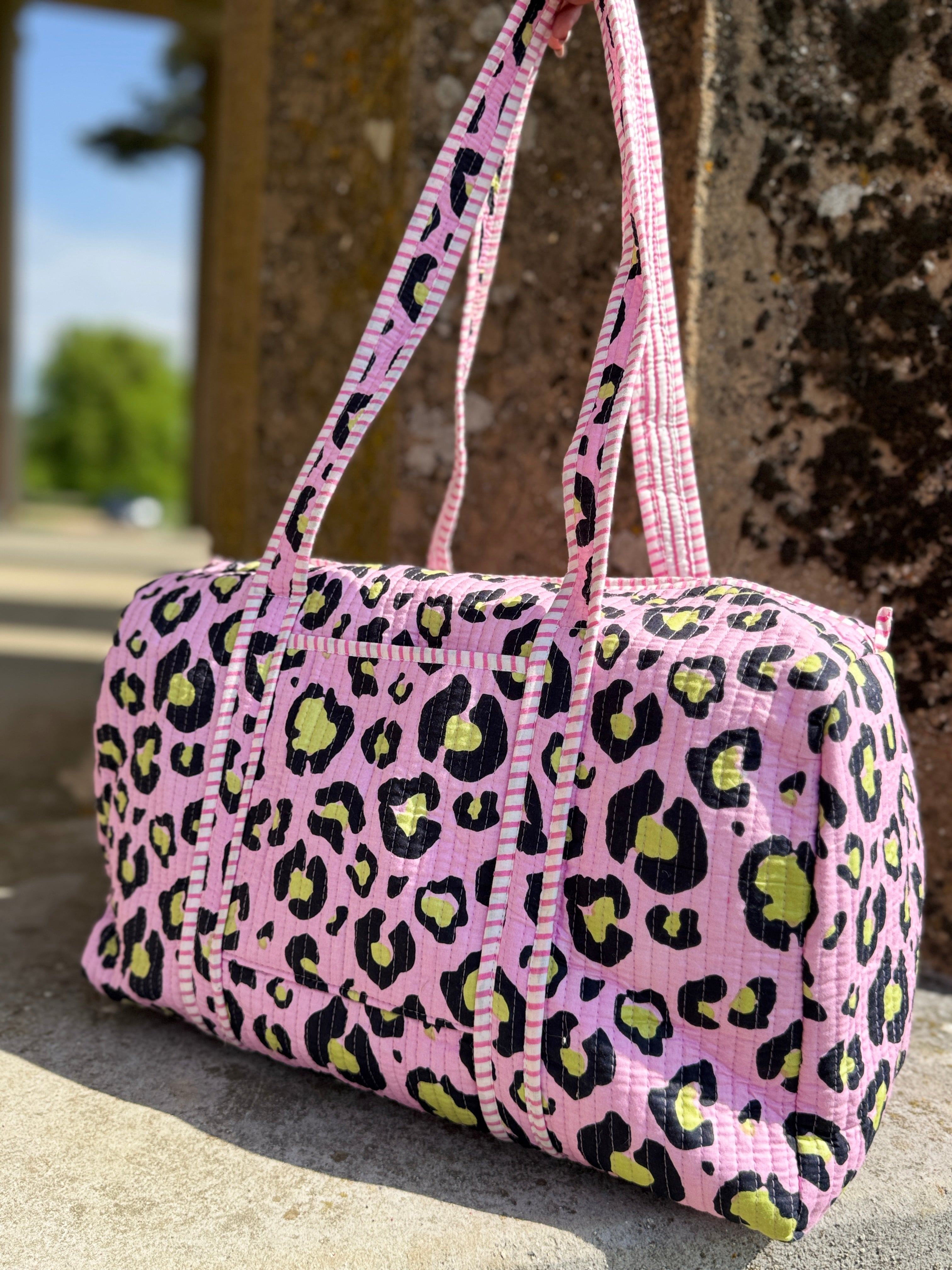 Electric Pink Duffle Bag image 0