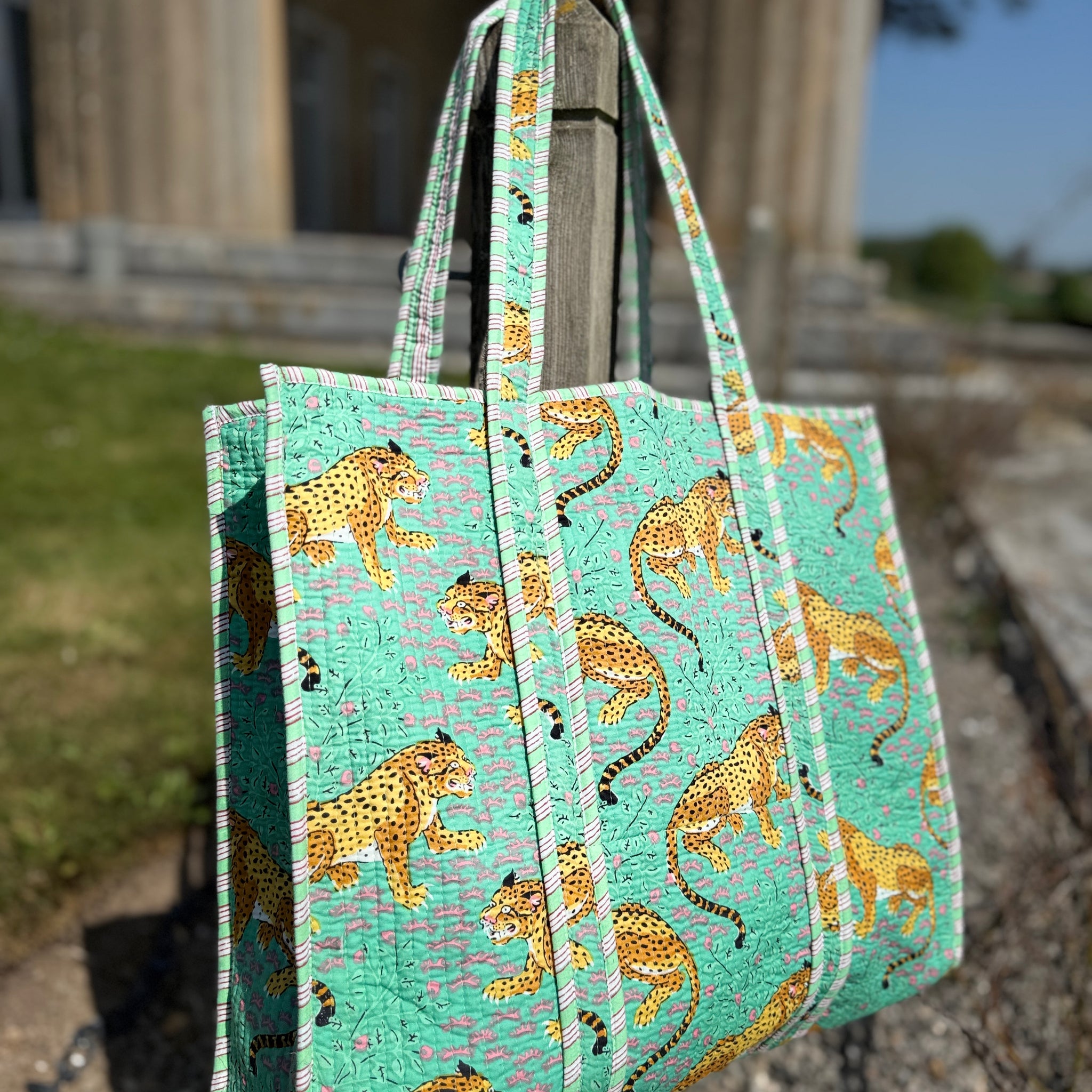 Leela Leopard Reversible Tote  image 0