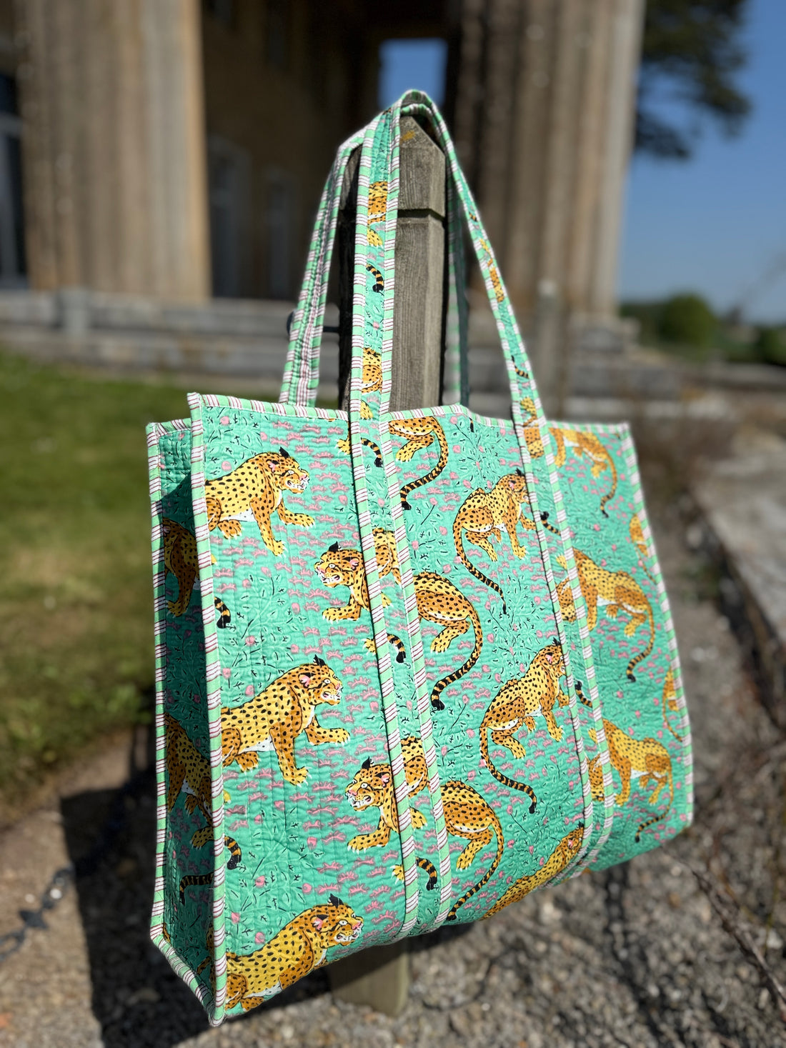 Leela Leopard Reversible Tote  image 0