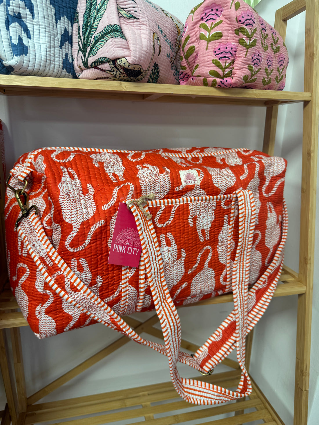 Orange Tiger Weekend Bag image 0