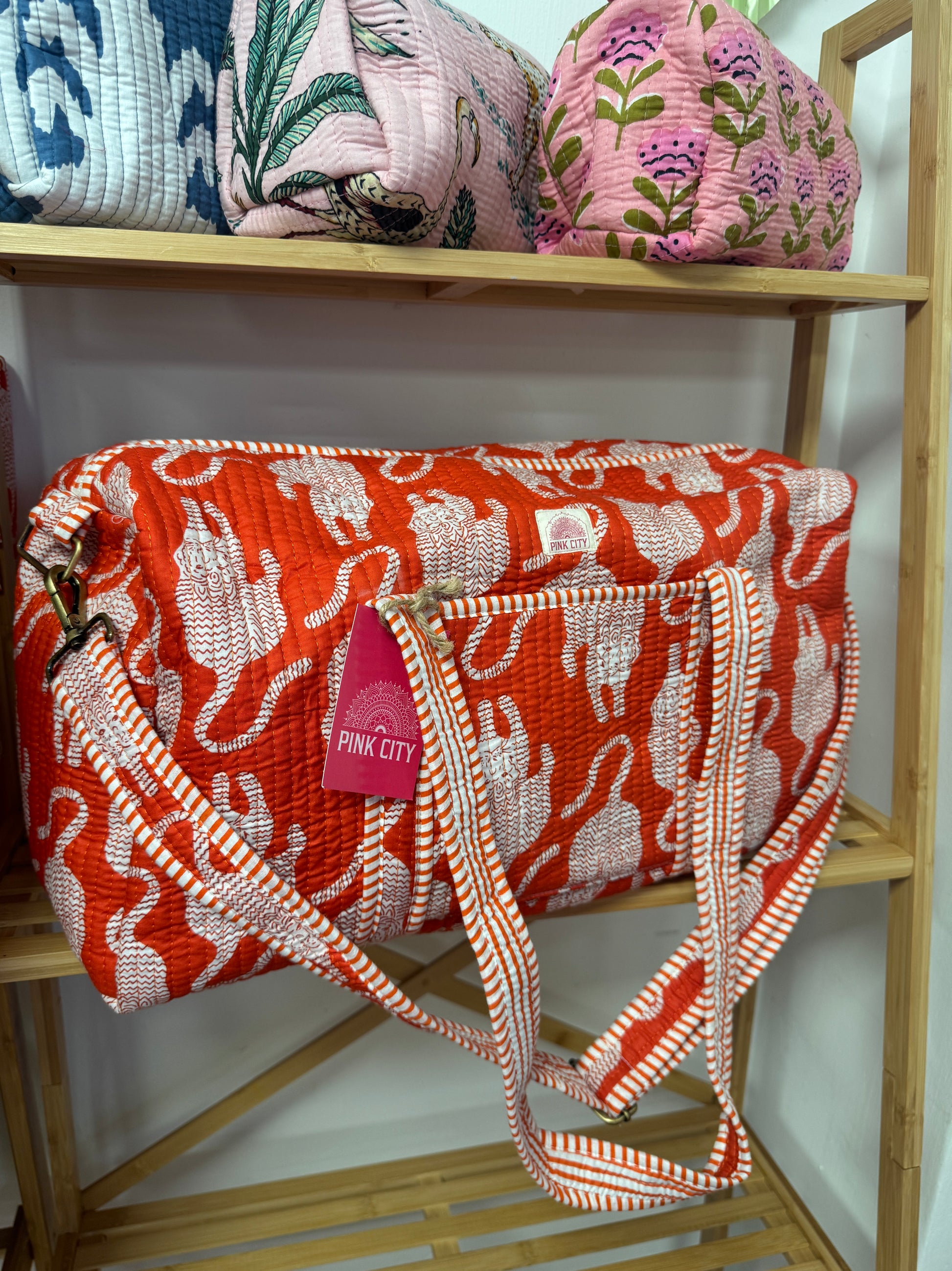 Orange Tiger Weekend Bag image 0