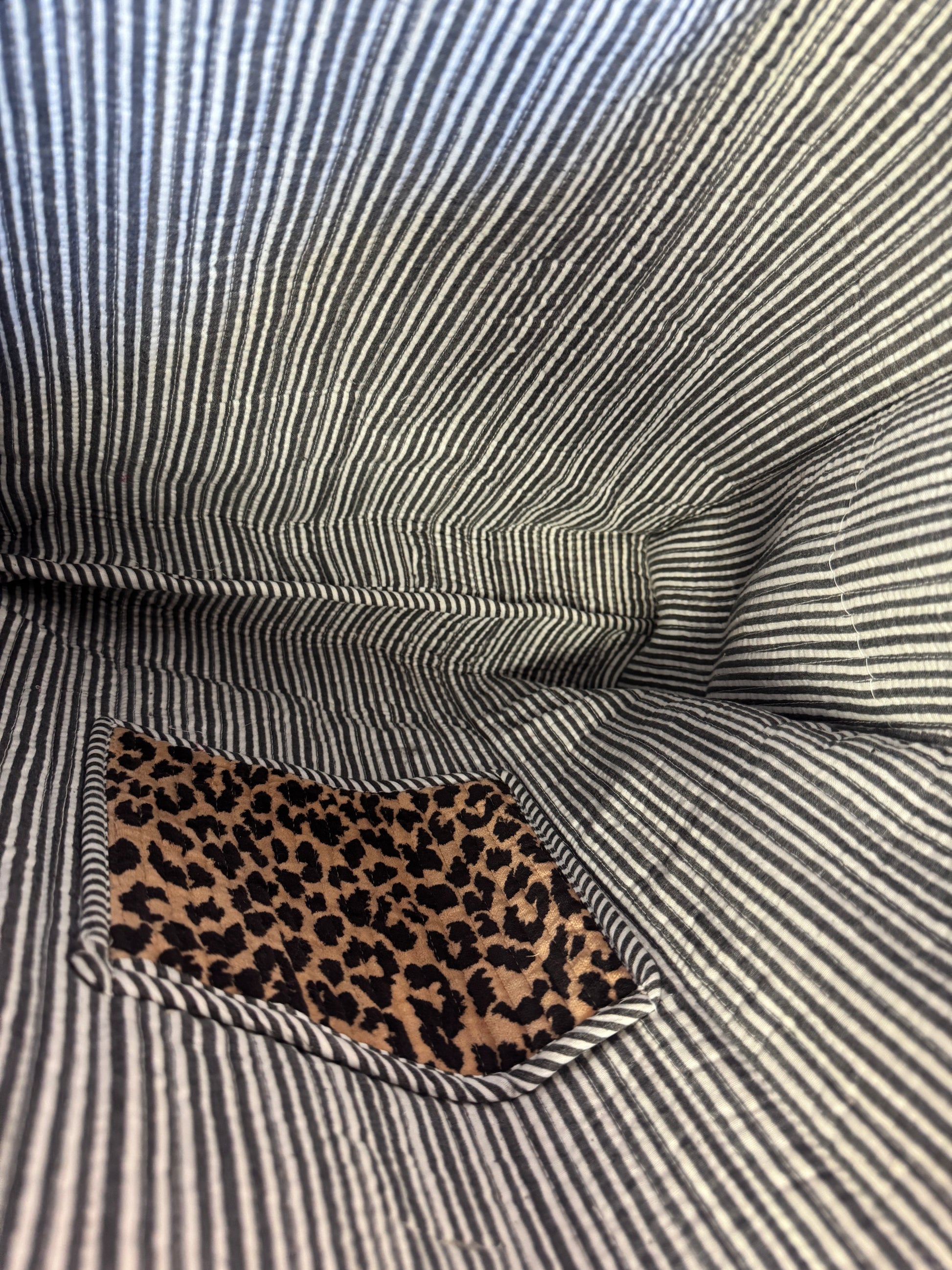 Velvet Leopard Tote  image 1