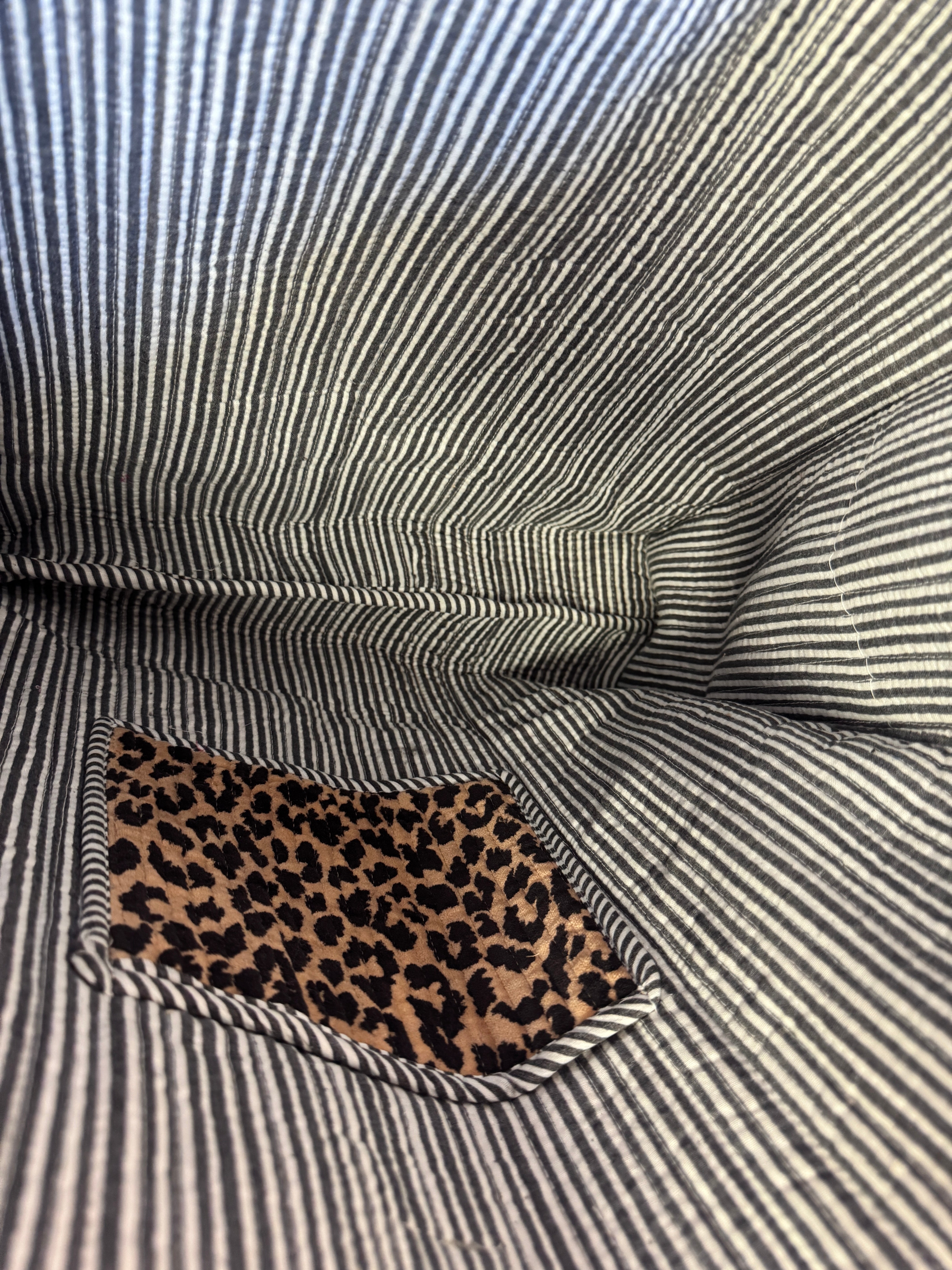 Velvet Leopard Tote  image 1