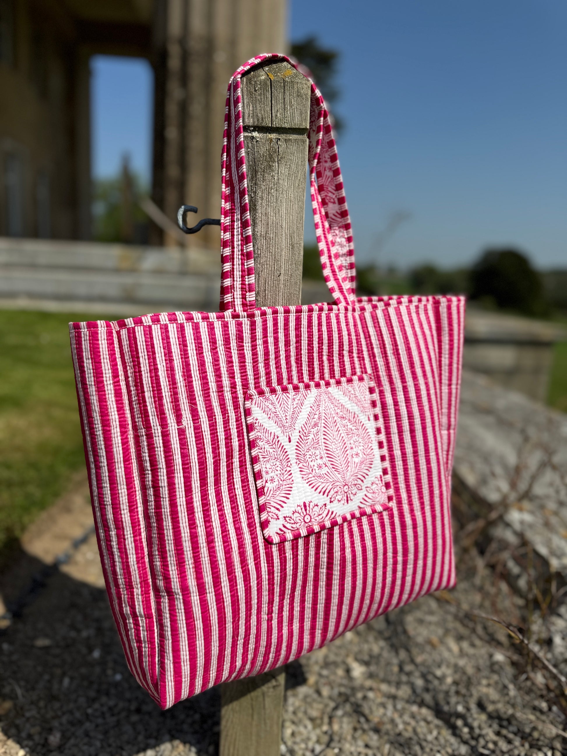 Jaipur Bloom Reversible Tote  image 1
