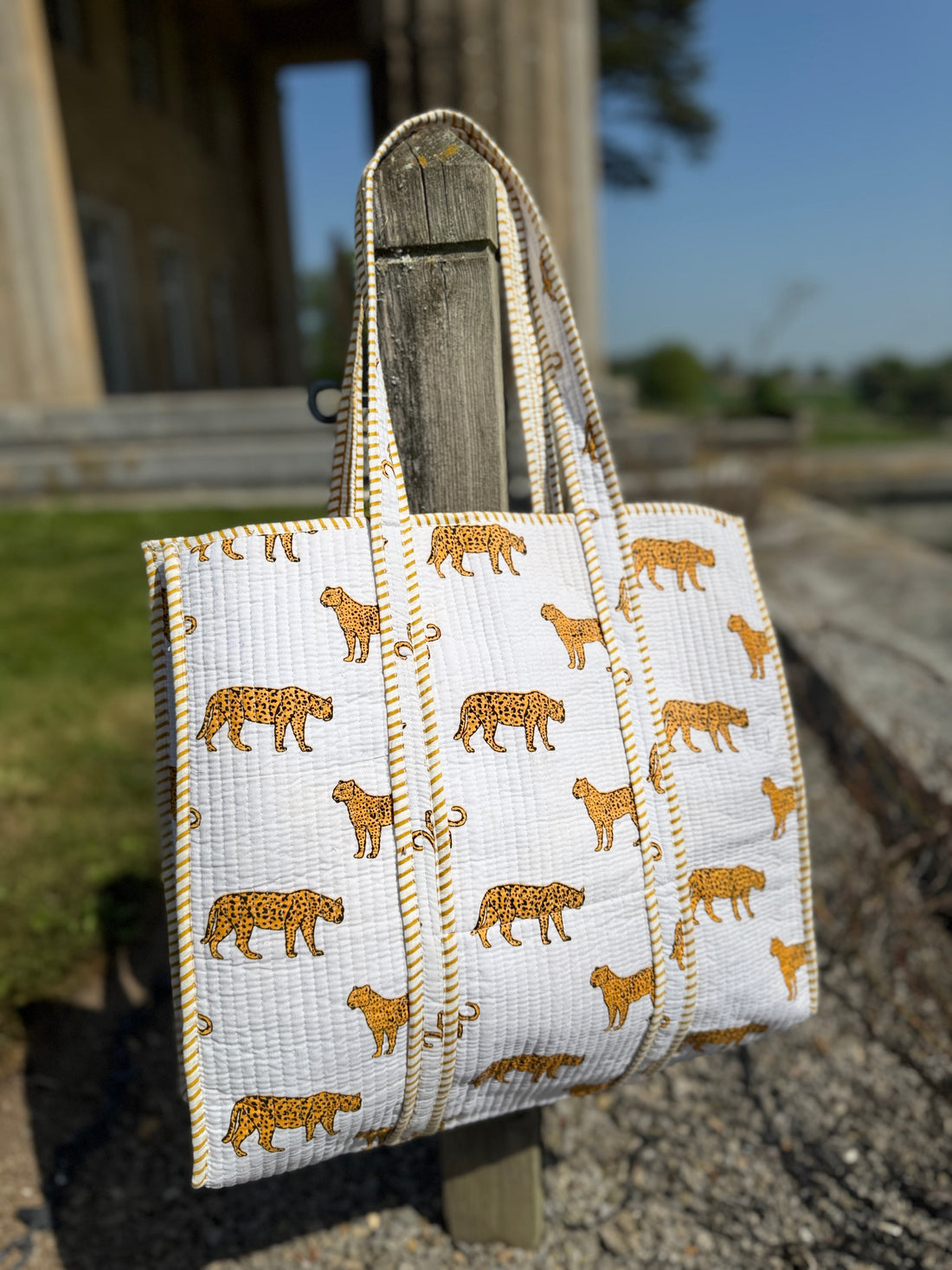 Leopard Luxe Reversible Tote image 0