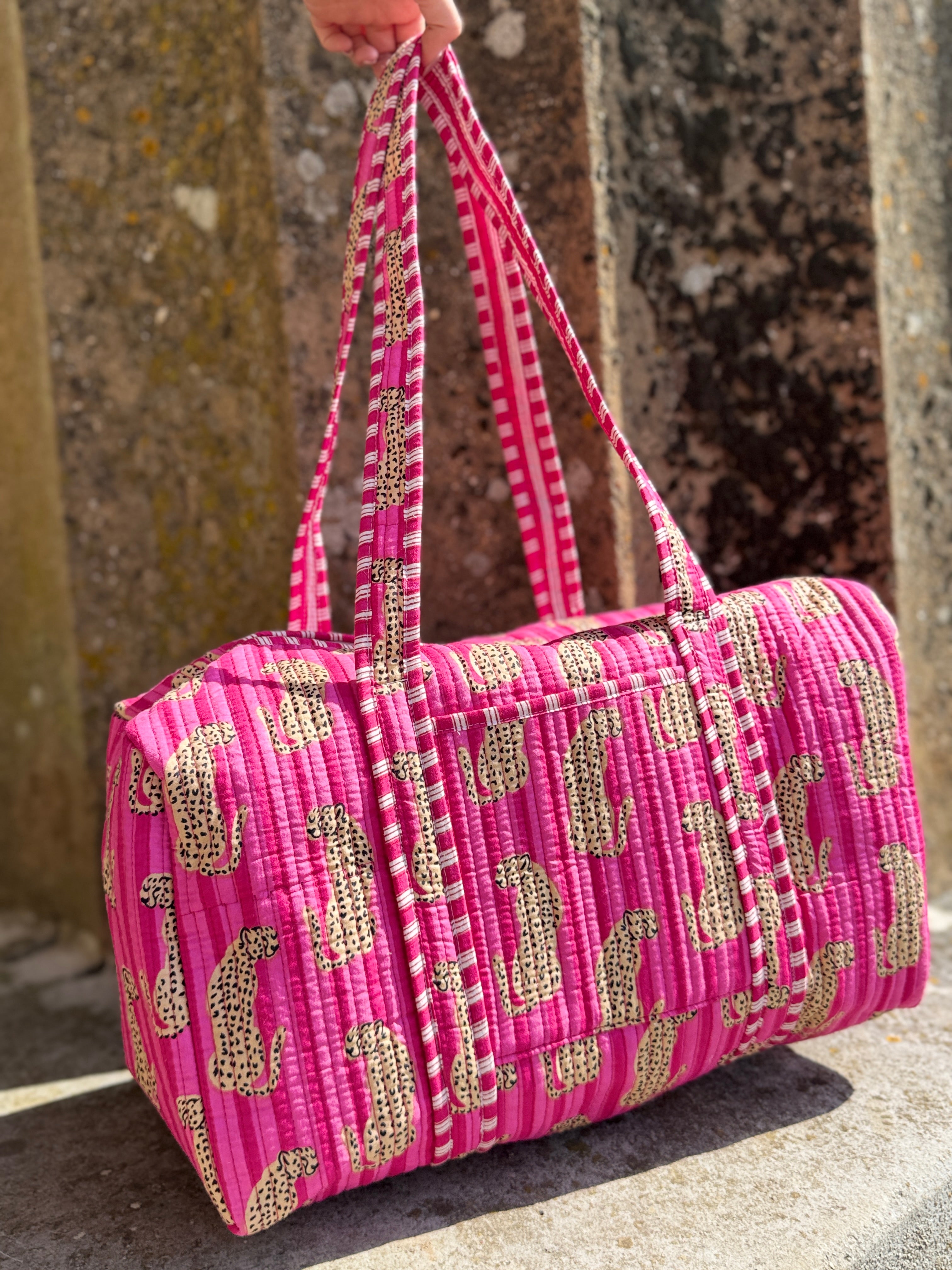 Panther Pink Duffle Bag image 1