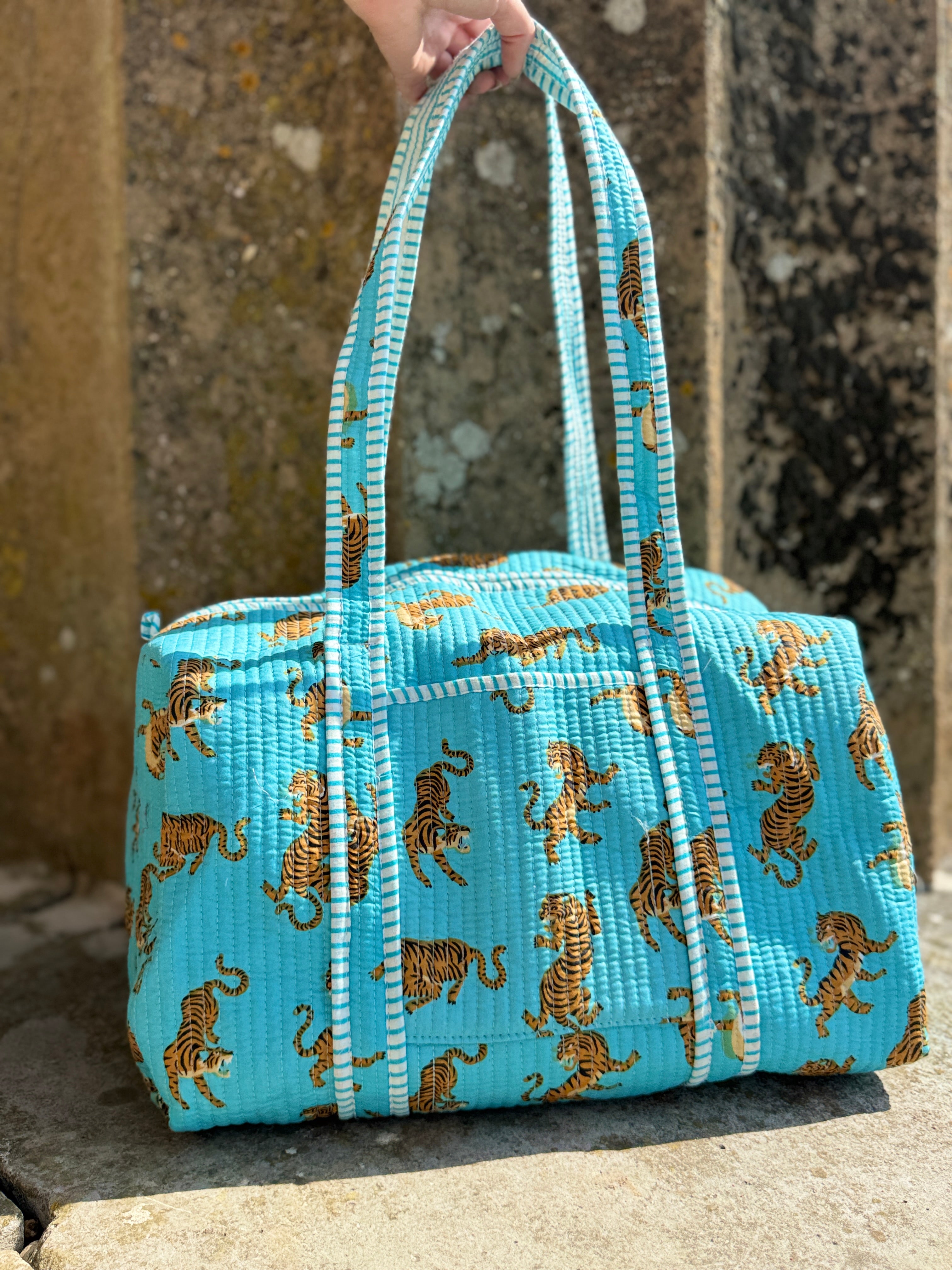 Wild Thing Blue Duffle Bag image 1