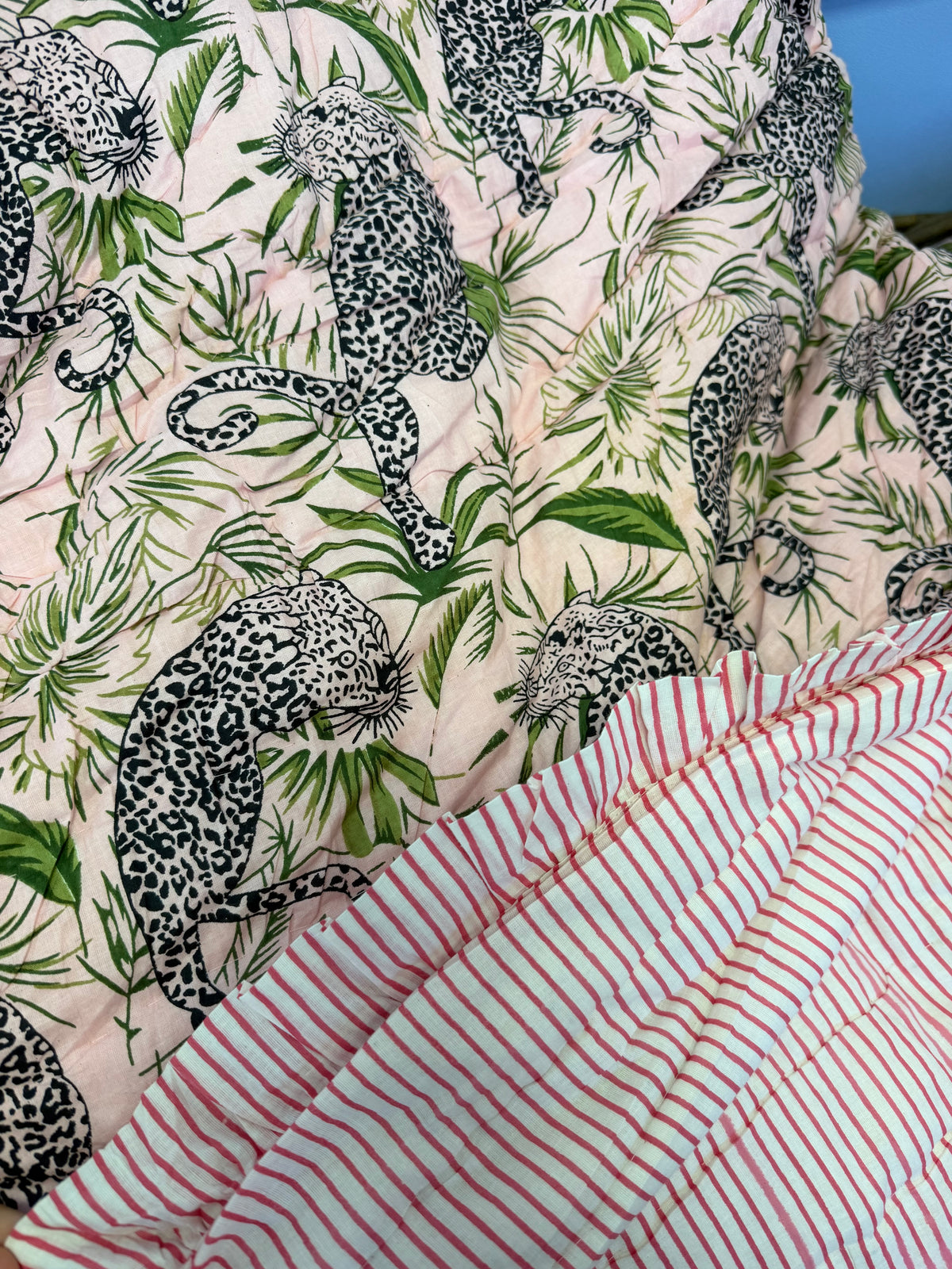 Pink Cheetah King Size Blanket
