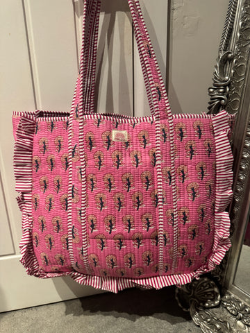 Jaipur Bloom Frill Tote  image 0