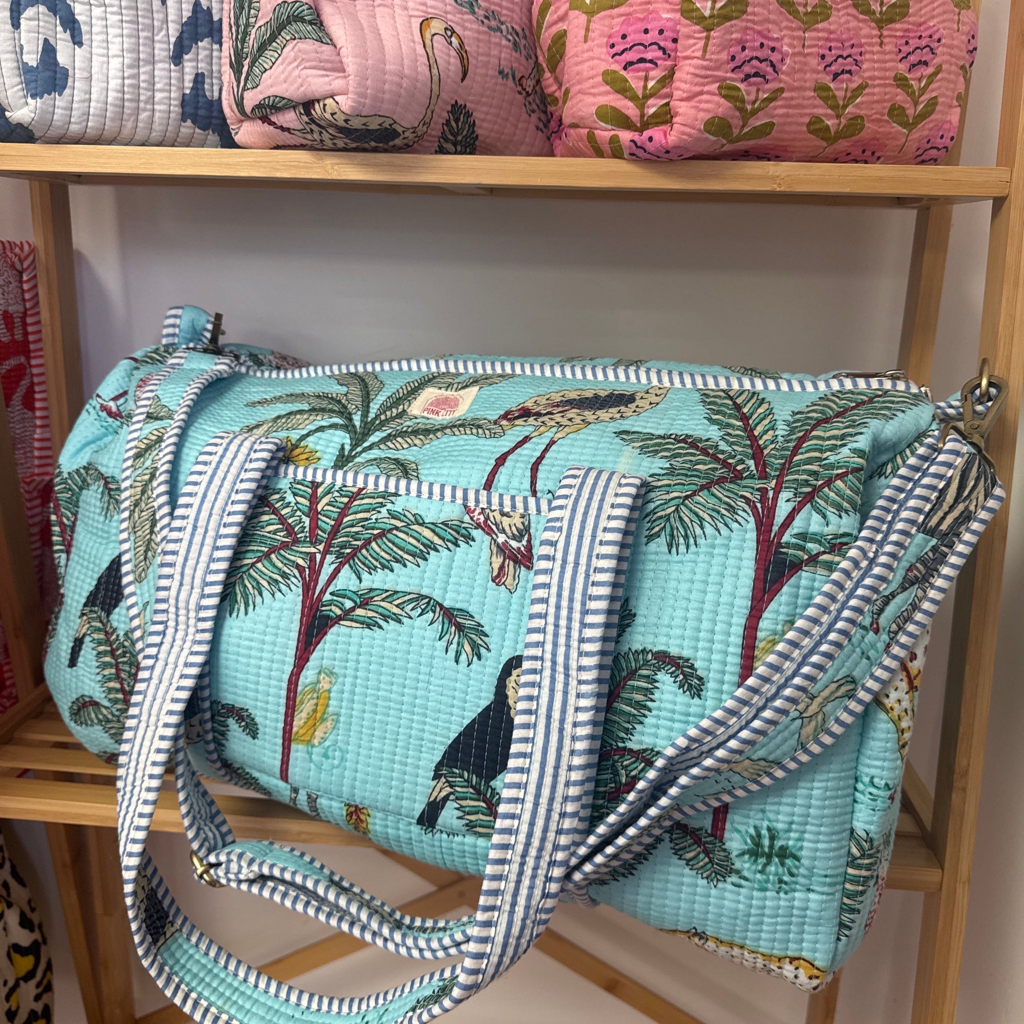 Weekend Duffle Bag Turquoise Jungle  image 0
