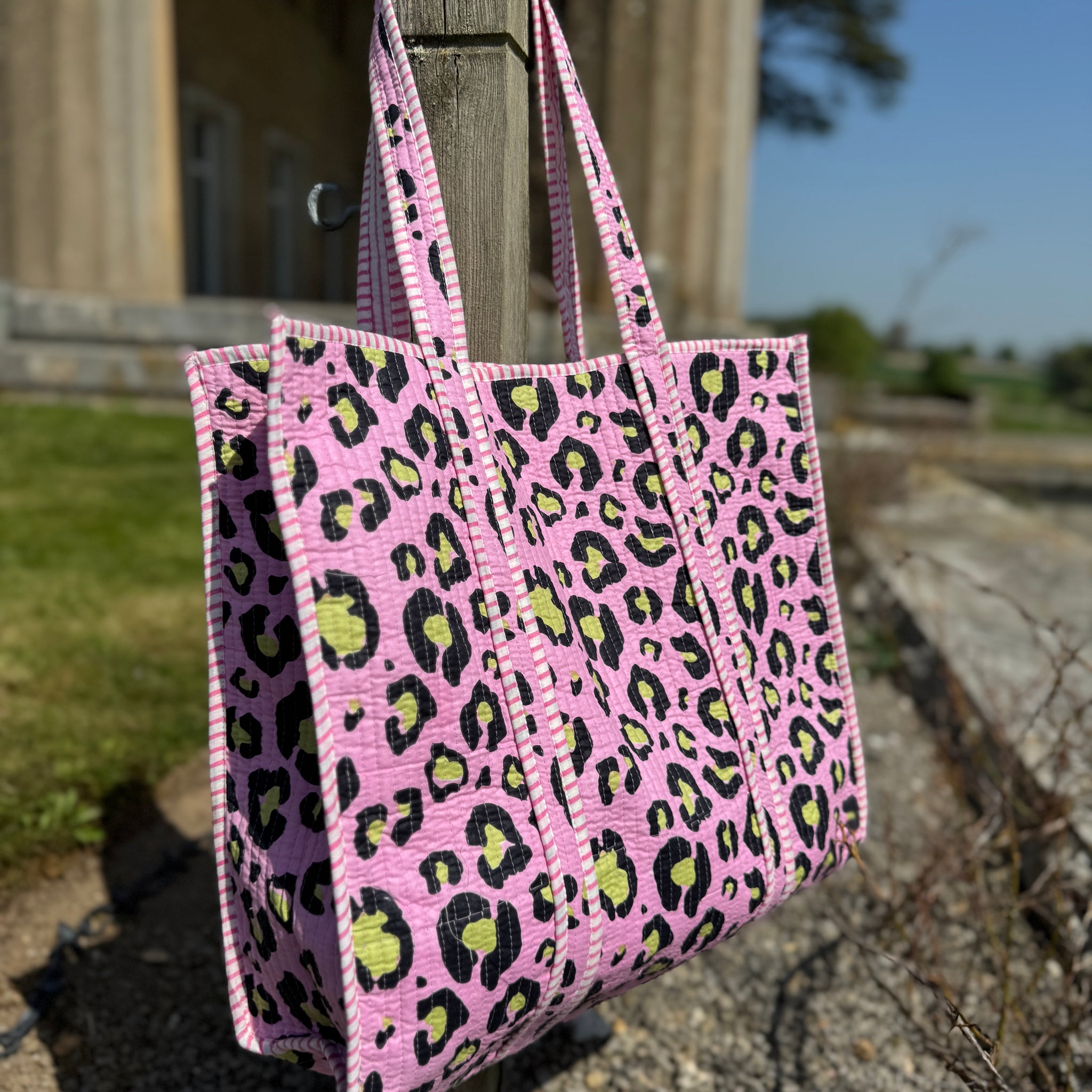 Electric Pink Reversible Tote image 0