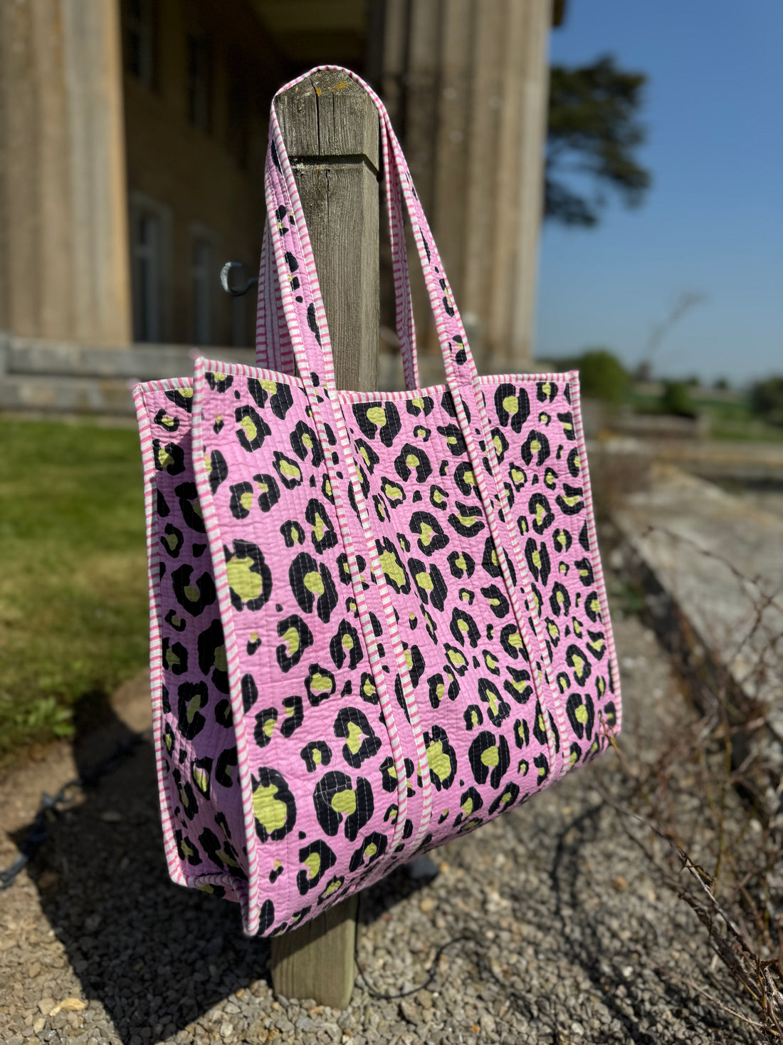 Electric Pink Reversible Tote image 0