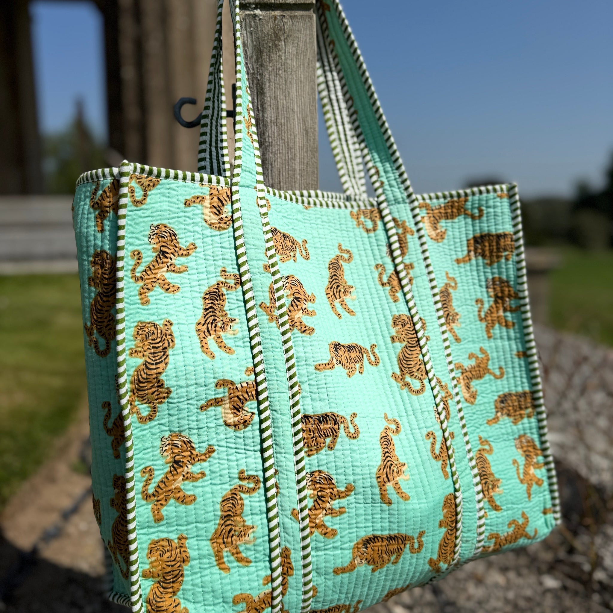 Roar & Roam Mint Reversible Tote  image 0