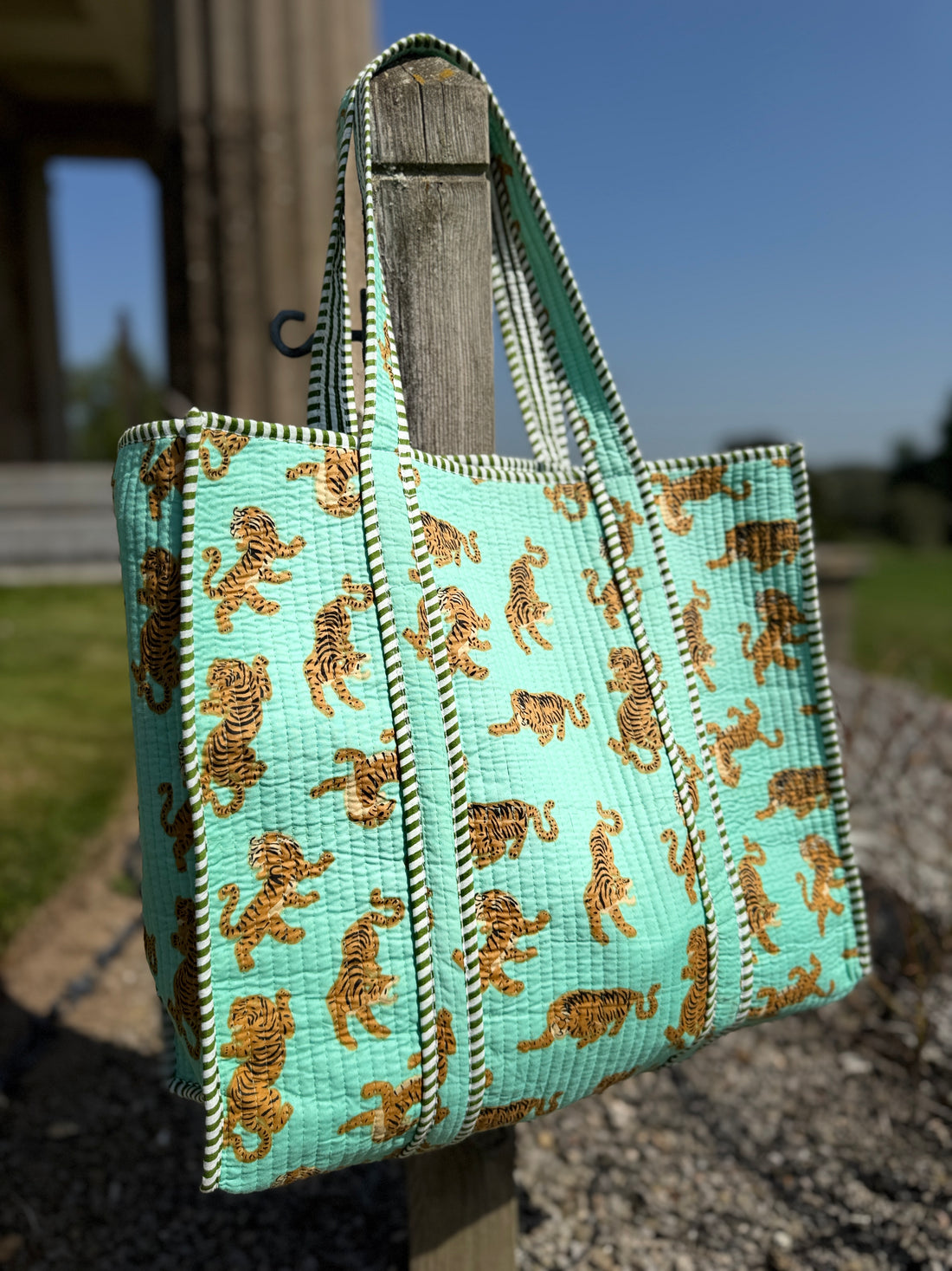 Roar & Roam Mint Reversible Tote  image 0
