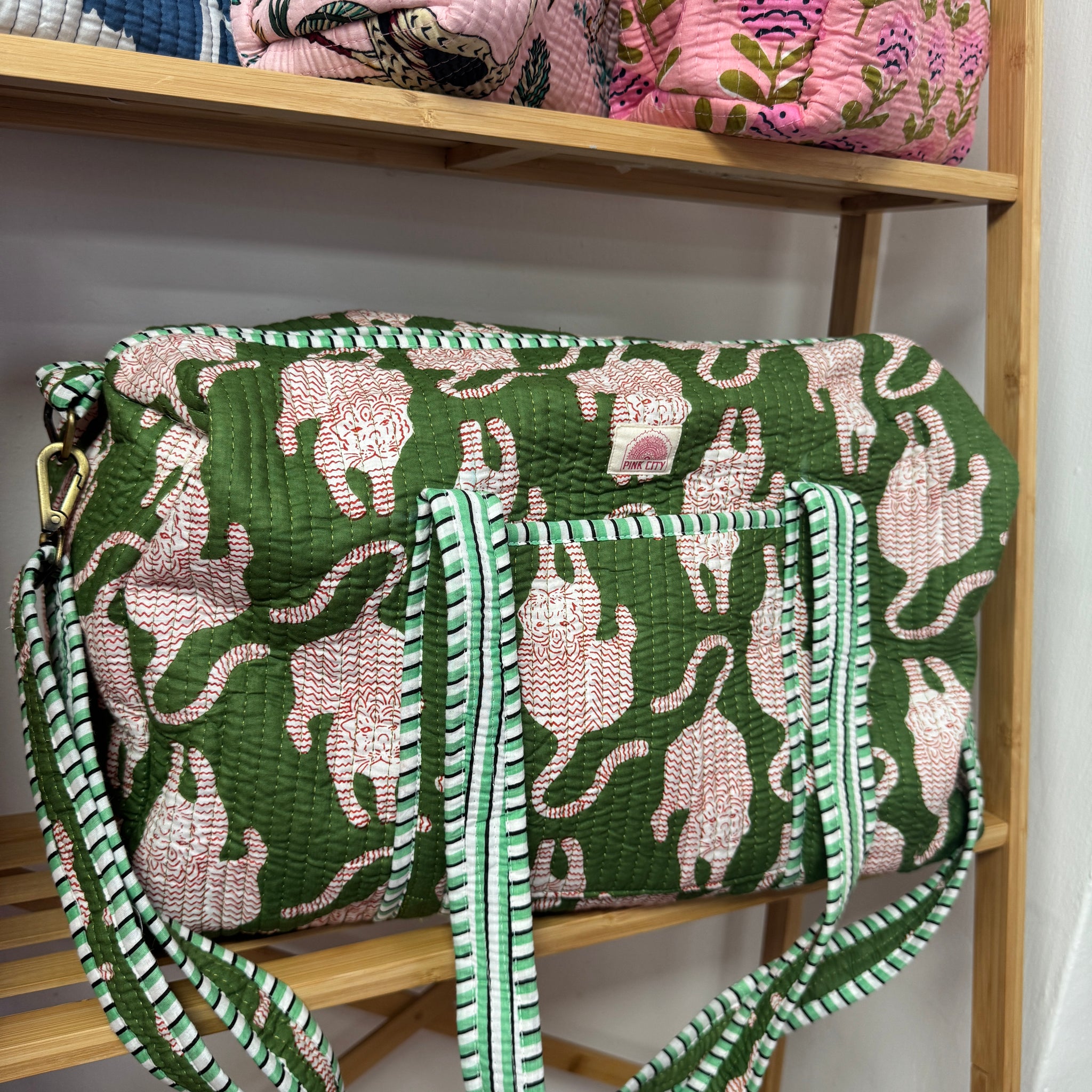 Khaki Tiger Weekend bag image 0