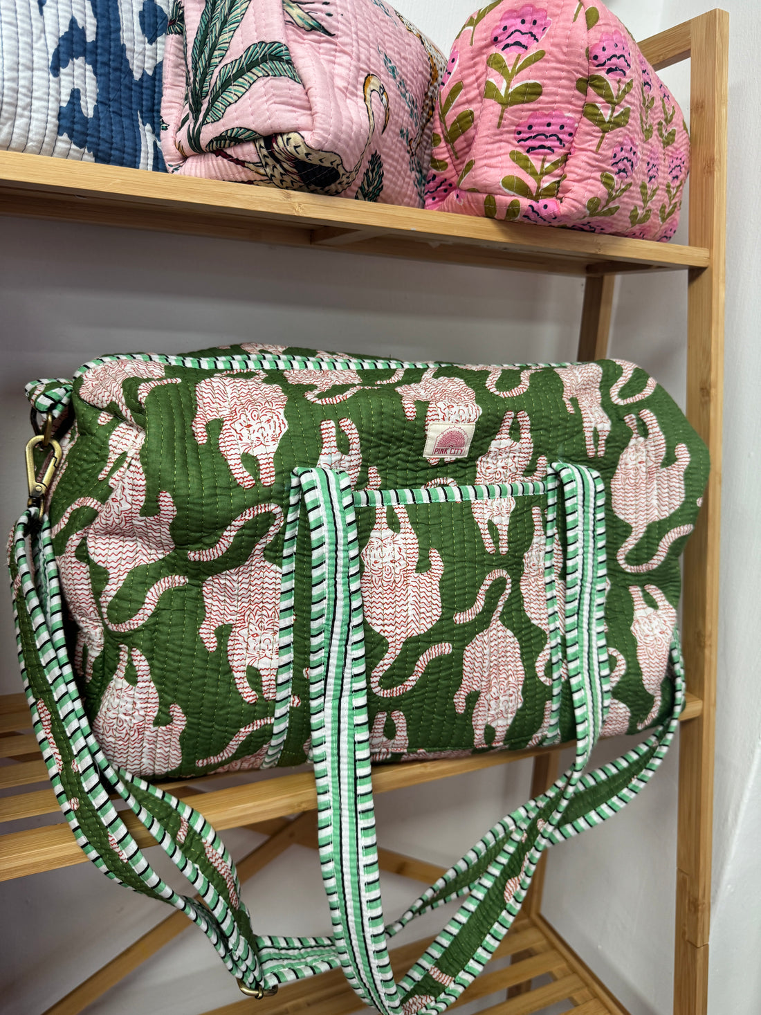 Khaki Tiger Weekend bag image 0