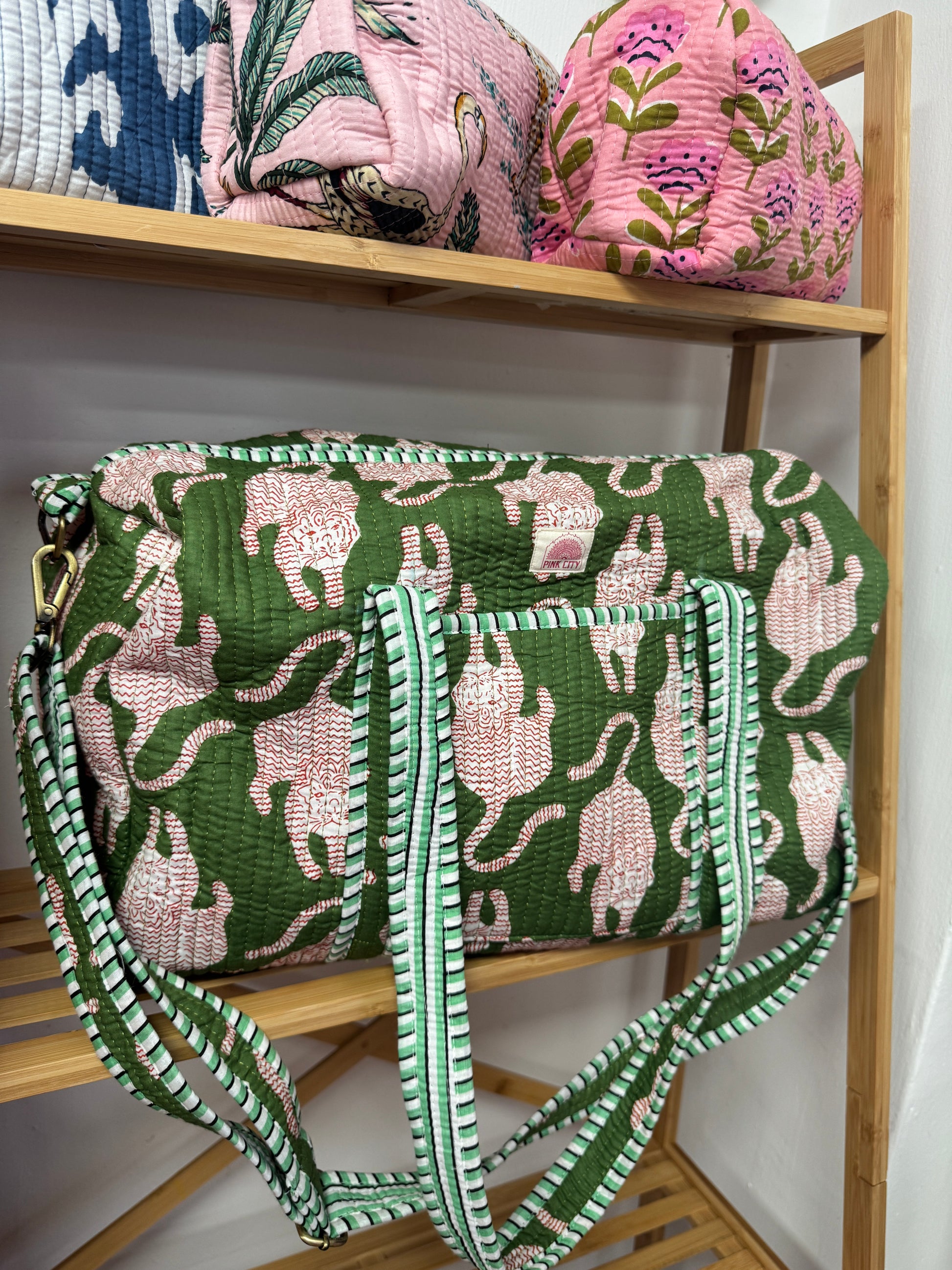Khaki Tiger Weekend bag image 0