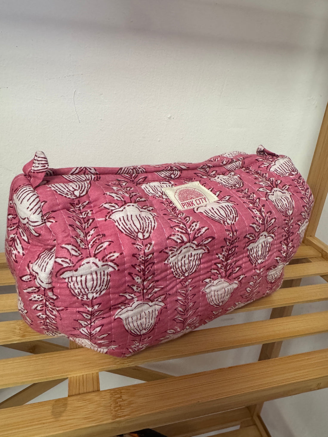 Blush Floral Set of 3 Washbag image 0