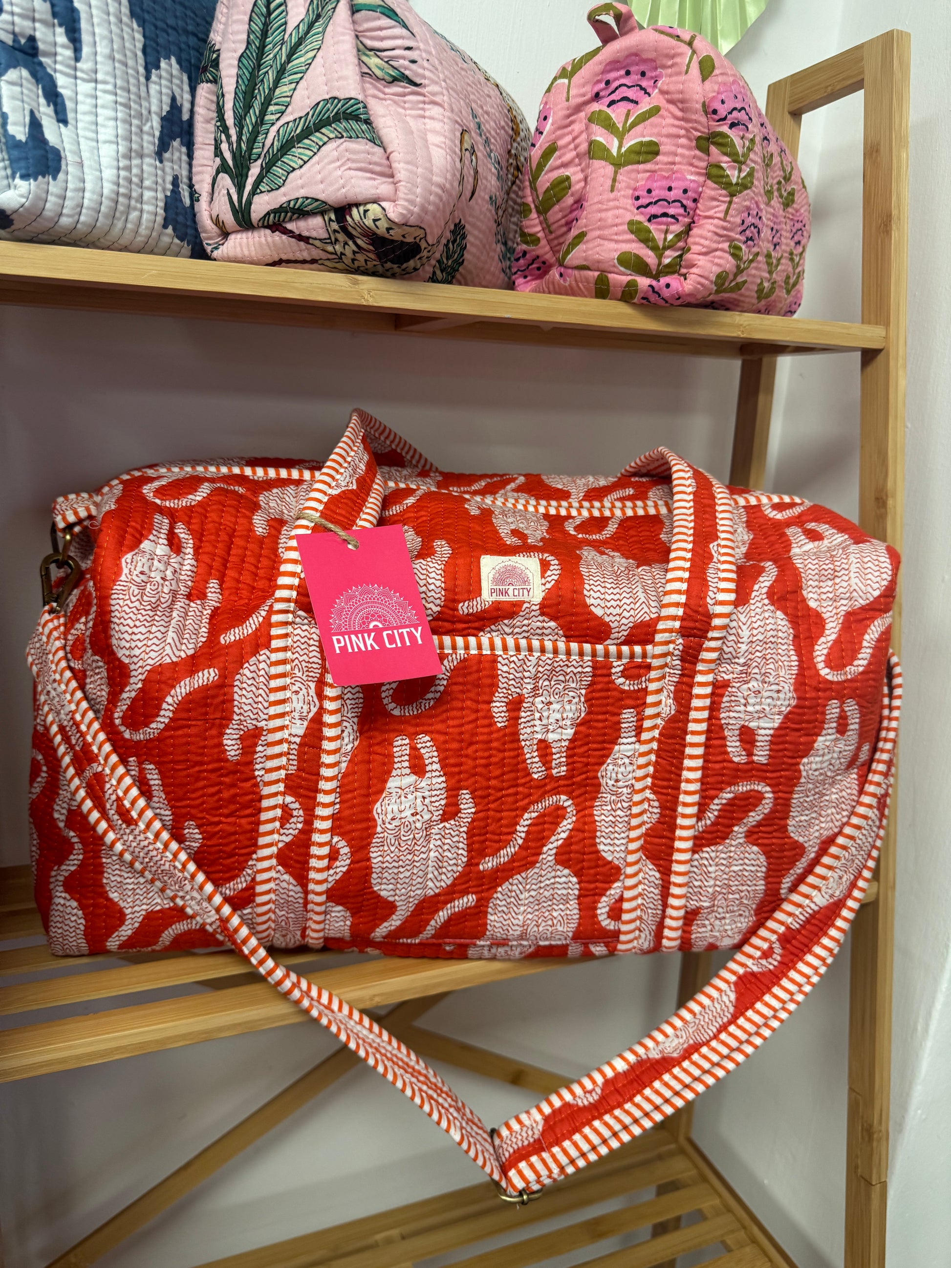 Orange Tiger Weekend Bag image 2