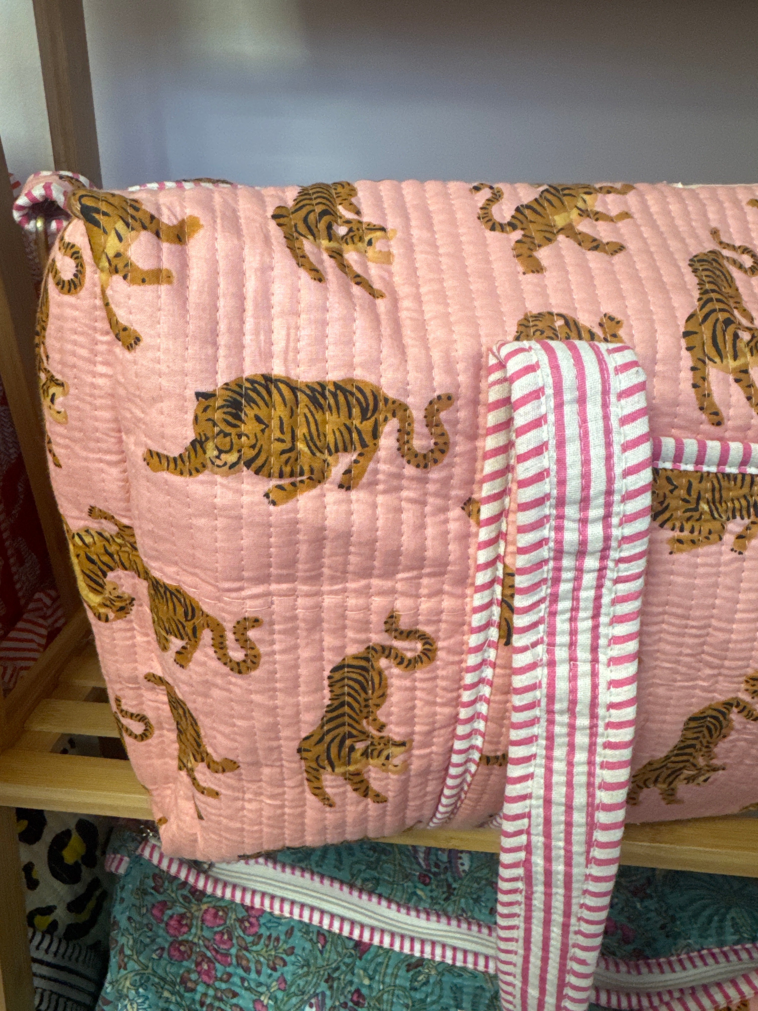 Pink Leopard Weekend Bag