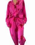 Hot Pink and Red Lobster Pyjamas