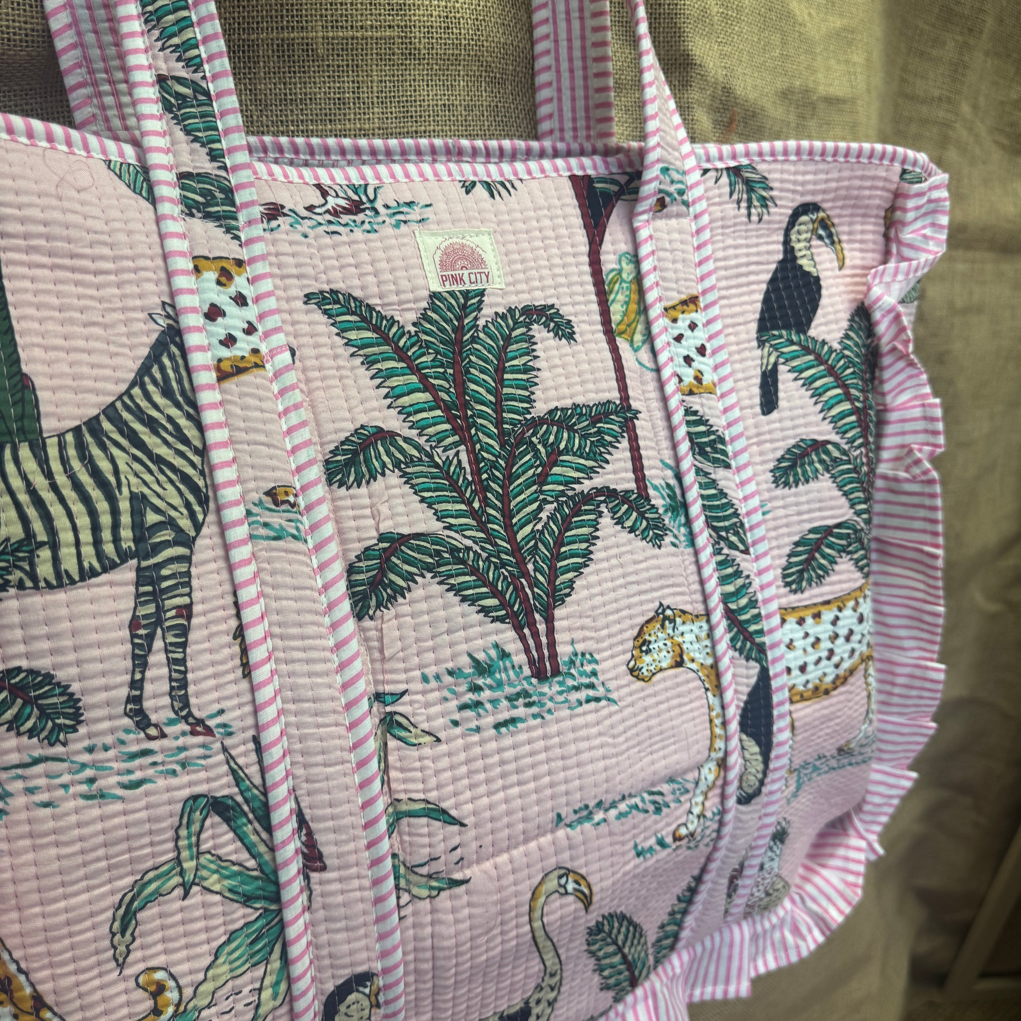 Baby Pink Jungle Frill
