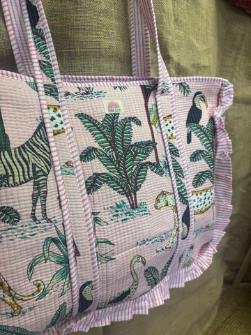 Baby Pink Jungle Frill