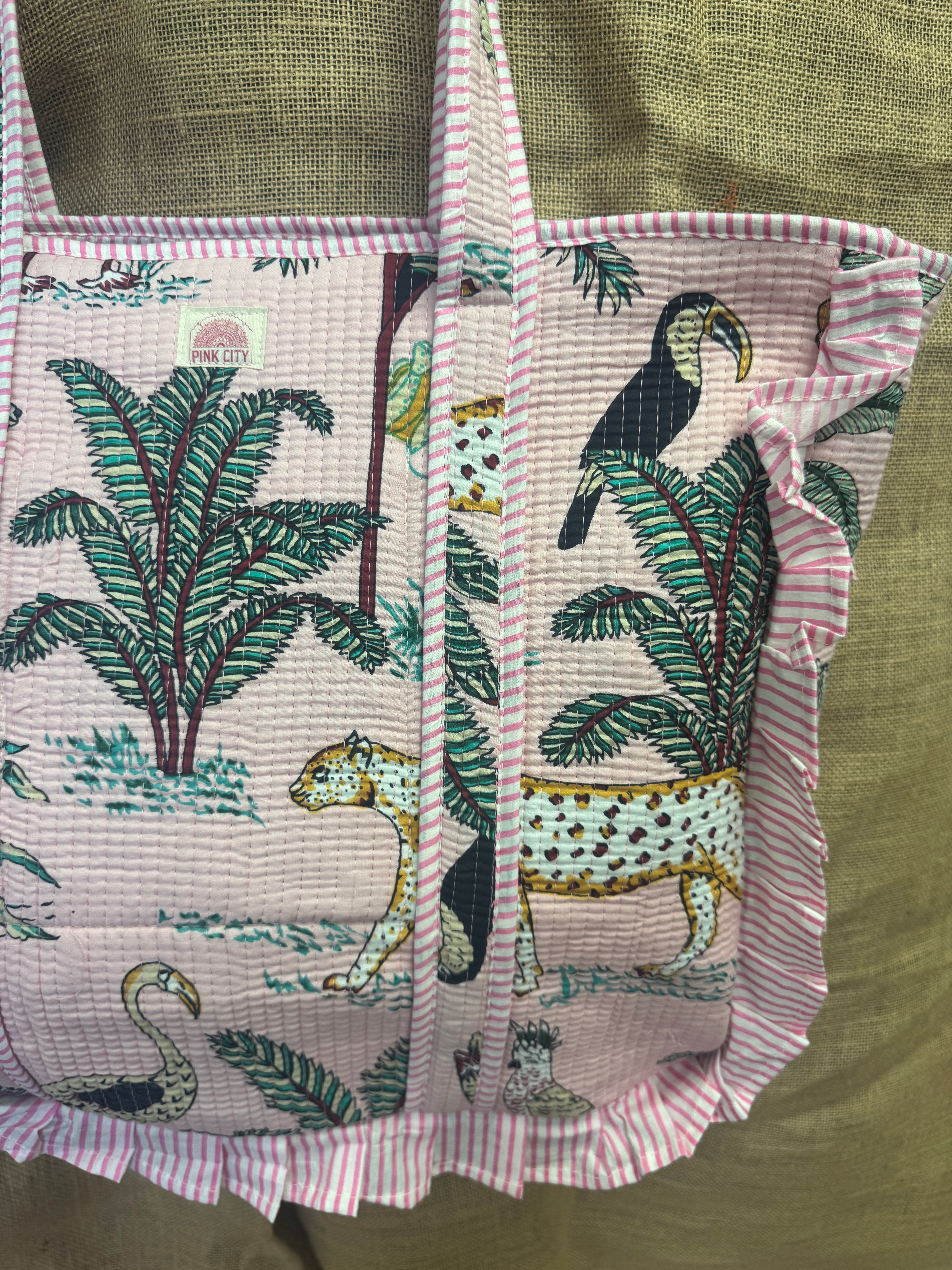 Baby Pink Jungle Frill