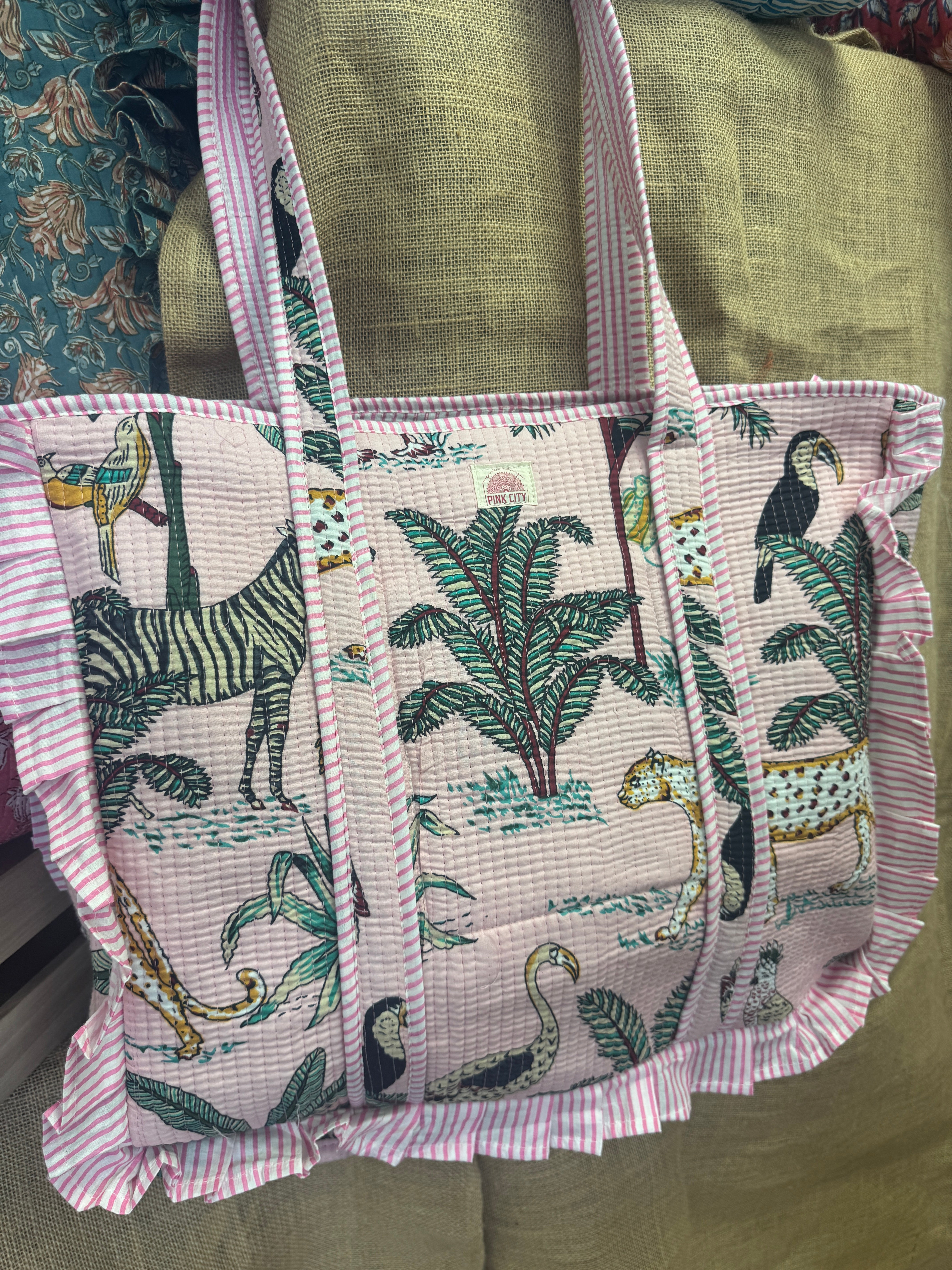 Baby Pink Jungle Frill