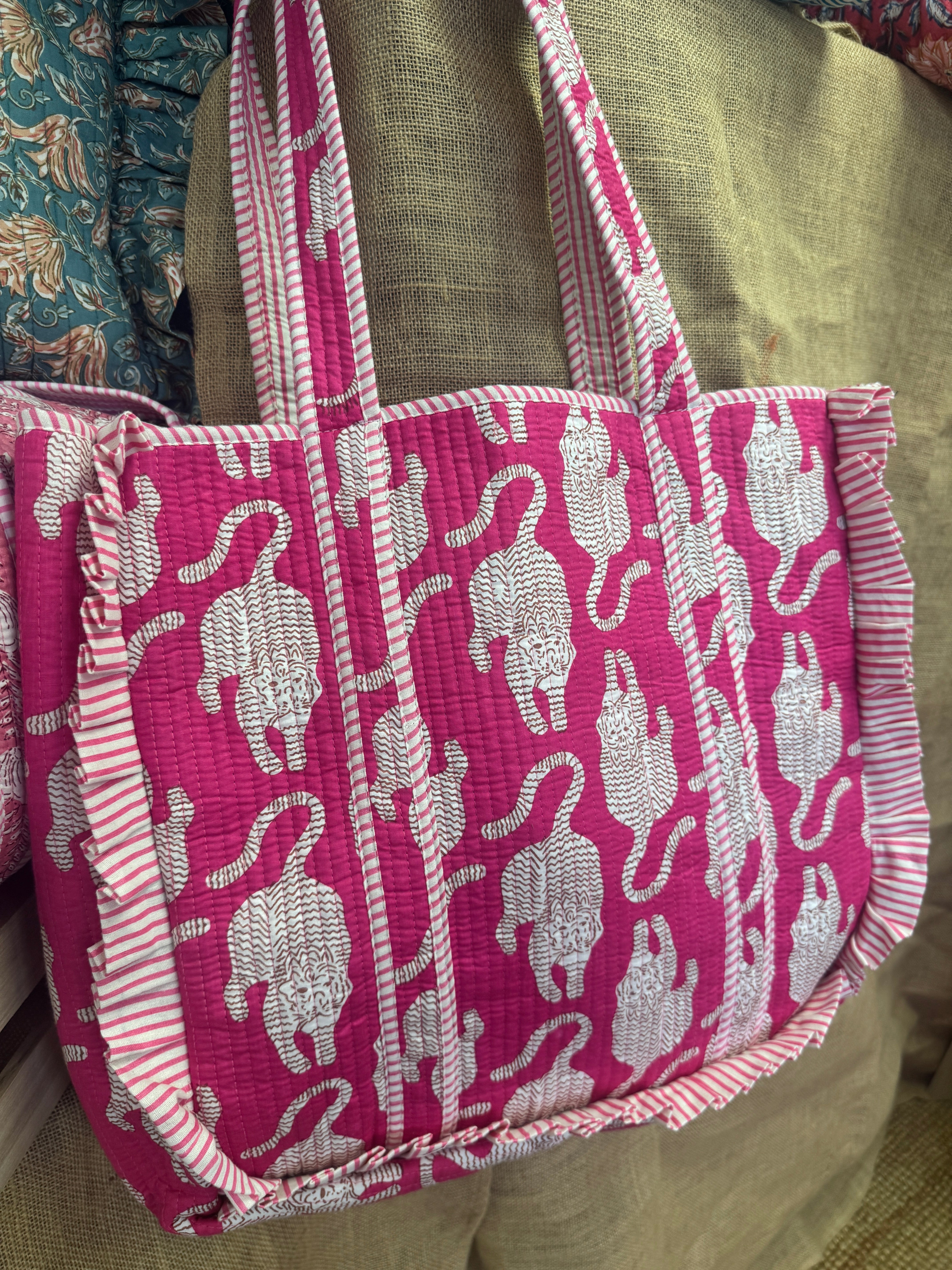 Hot Pink Tiger Frill