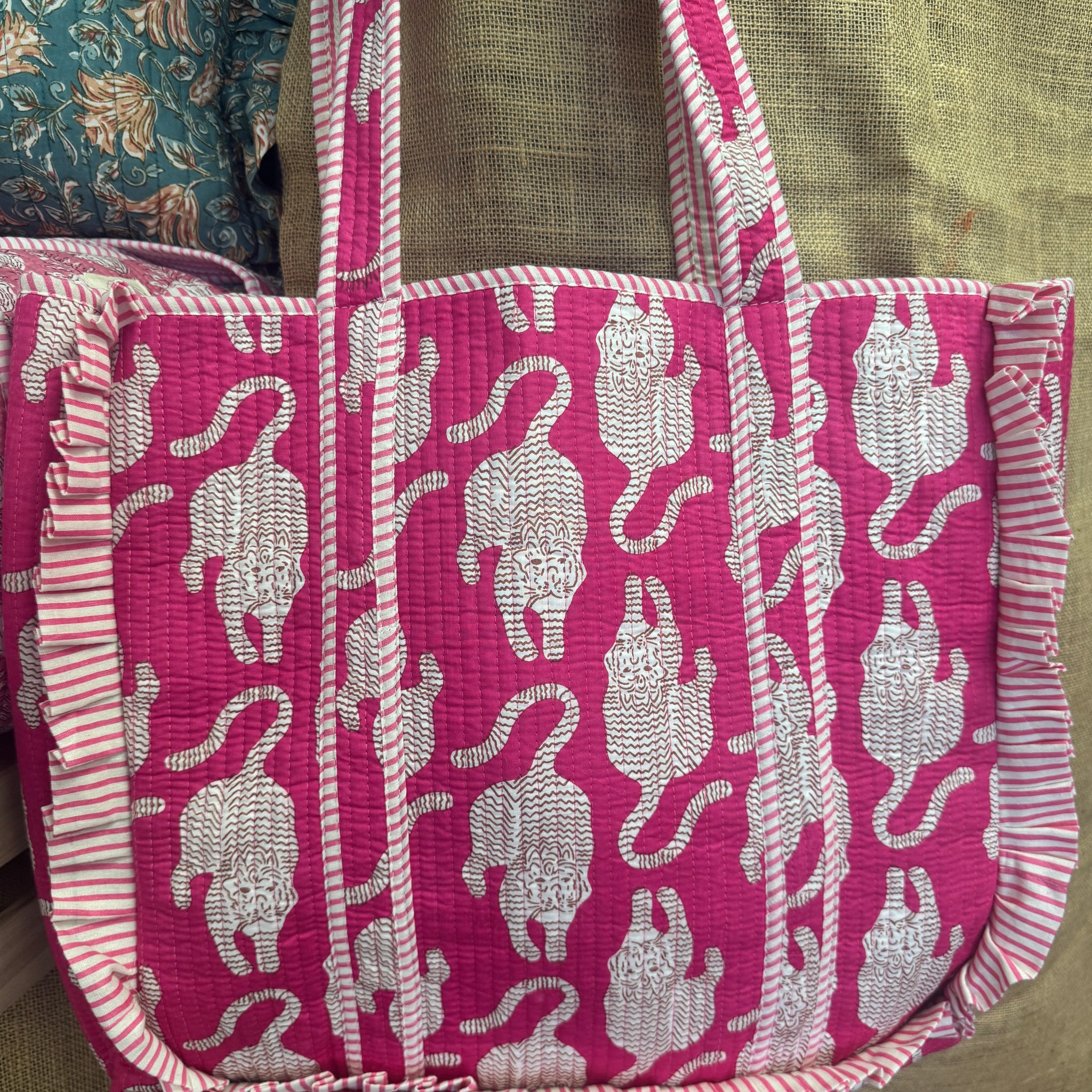 Hot Pink Tiger Frill