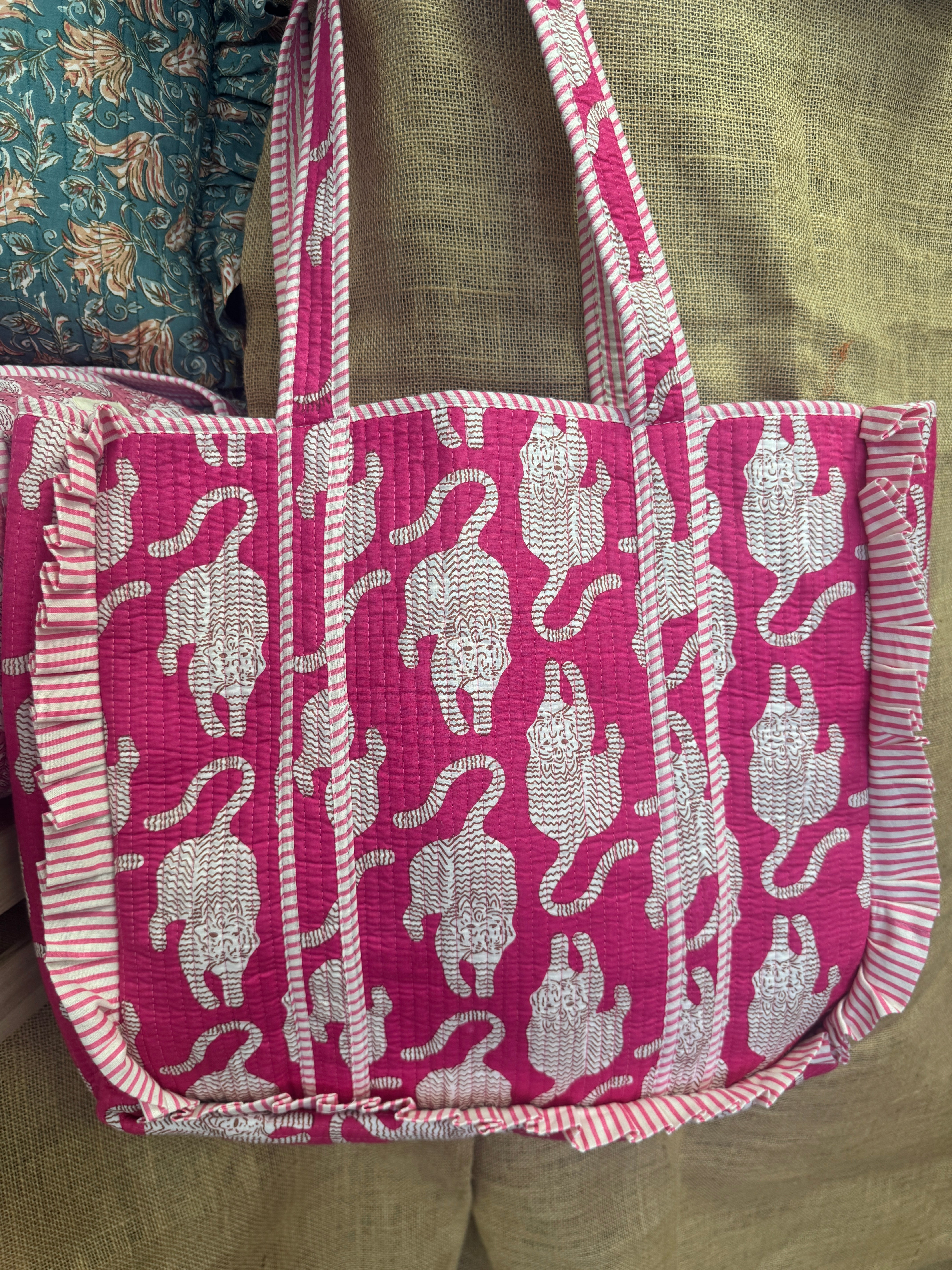 Hot Pink Tiger Frill
