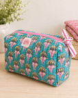 Pink Oasis Set of three Washbags