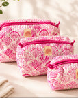 The Seashell Washbag Set of 3