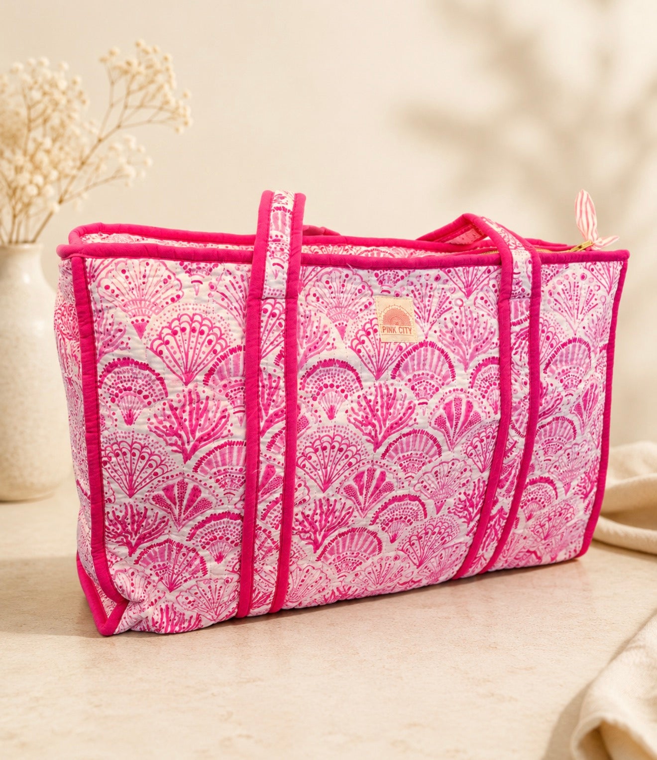 The Seashell Midi Tote