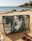 White Jungle Large Tote