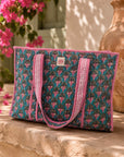Pink Oasis Midi Tote