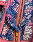 Blue Patchwork Large Tote