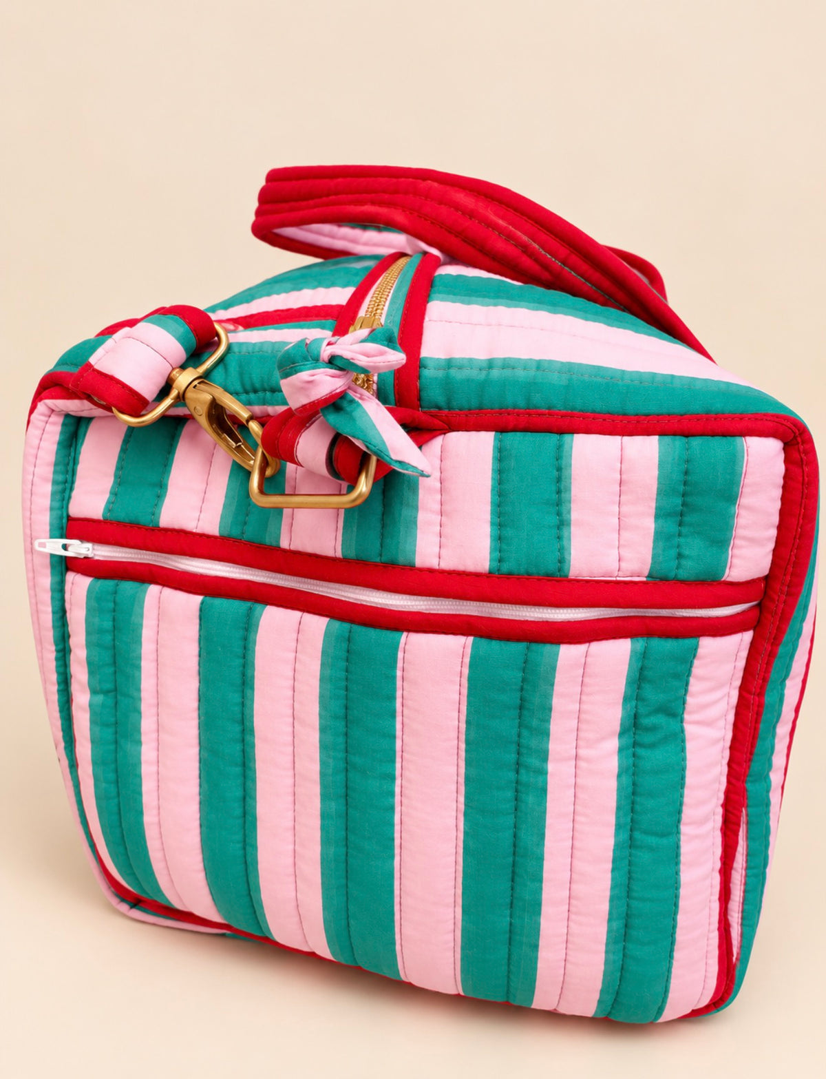 Sherbet Stripe Weekend Bag