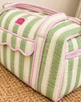 Matcha Stripe Weekend Bag