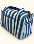 Navy Stripe Weekend Bag