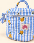 The Lemon Stripe | Vanity Bag