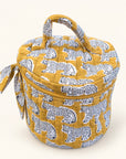 The Mustard Cheetah | Vanity Bag