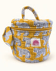 The Mustard Cheetah | Vanity Bag