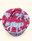 The Burgundy Tiger | Vanity Bag